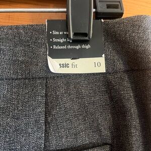 Jones New York Charcoal Trousers